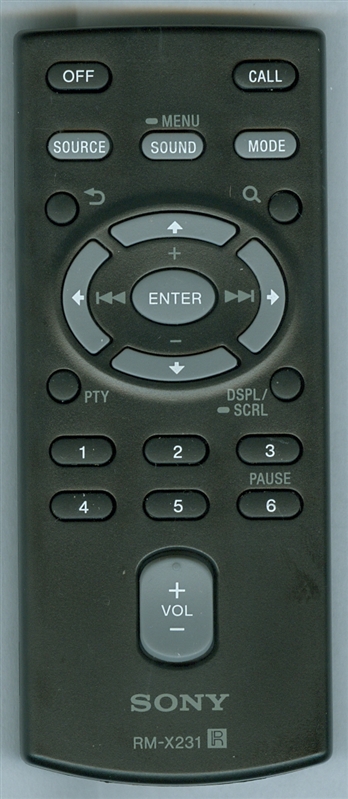 SONY 1-489-810-41 RM-X231 Genuine OEM original Remote