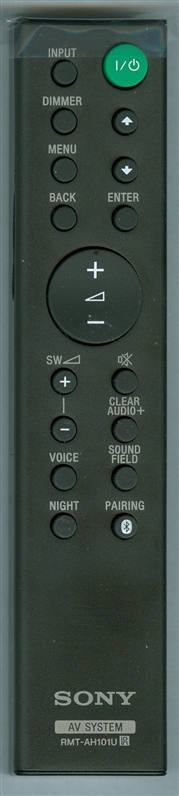 SONY 1-492-931-12 RMT-AH101U Genuine OEM original Remote