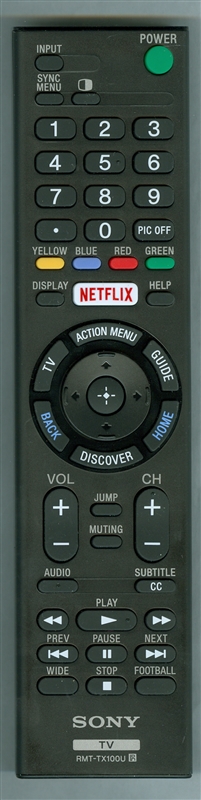 SONY 1-492-978-21 RMT-TX100U Genuine OEM original Remote