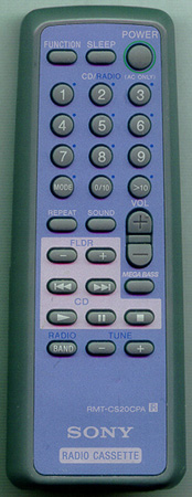SONY A-3013-994-A RMT-CS20CPA Genuine  OEM original Remote