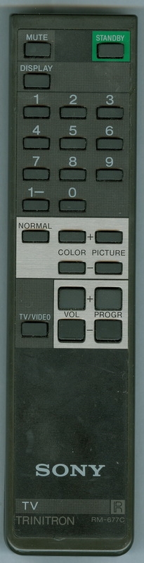 SONY RM-677C Genuine  OEM original Remote