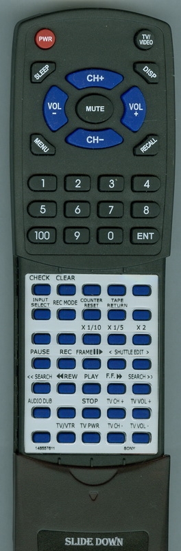 SONY 1-465-576-11 RMT-455 replacement Redi Remote