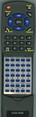 SONY 1-473-785-11 RMD7M replacement Redi Remote