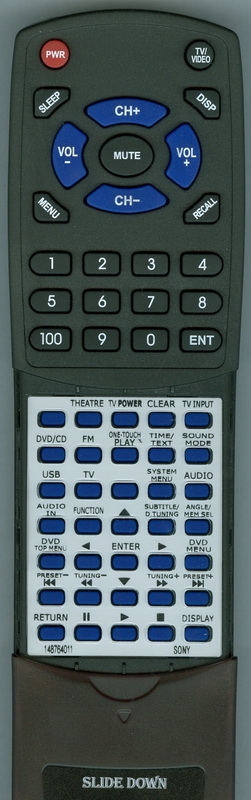 SONY 1-487-640-11 RM-ADU079 replacement Redi Remote