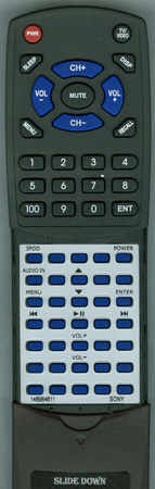 SONY 1-489-846-11 RMTCX500 replacement Redi Remote