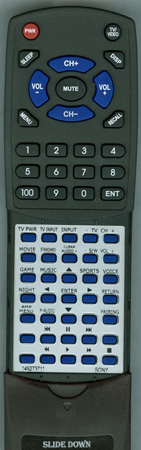 SONY 1-492-737-11 RM-ANP114 replacement Redi Remote