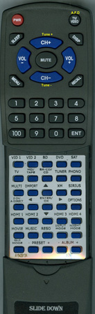 SONY 1-487-875-11 RMAAL019 replacement Redi Remote