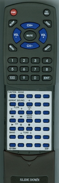 SONY A-3013-994-A RMT-CS20CPA replacement Redi Remote