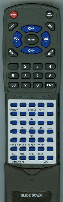 SOYO MTSYJCP32B1AB replacement Redi Remote