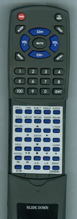 SUPERSONIC SC1330 SC1330 replacement Redi Remote
