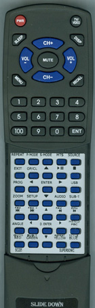 SUPERSONIC SC225 replacement Redi Remote