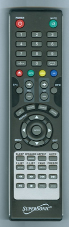 SUPERSONIC SC1312 Genuine OEM original Remote