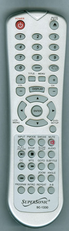 SUPERSONIC SC1330 SC1330 Genuine OEM original Remote
