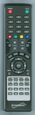SUPERSONIC SC1512 Genuine OEM original Remote