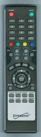 SUPERSONIC SC1911 Genuine OEM original Remote