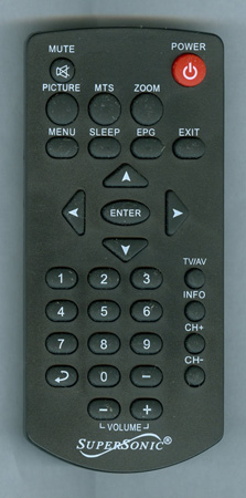 SUPERSONIC SC195D Genuine  OEM original Remote