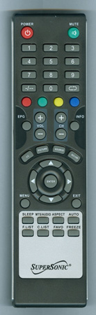 SUPERSONIC SC3211 Genuine OEM original Remote