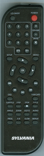 SYLVANIA SDVD1032 Genuine OEM original Remote