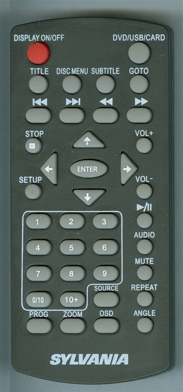 SYLVANIA SDVD9805C Genuine OEM original Remote