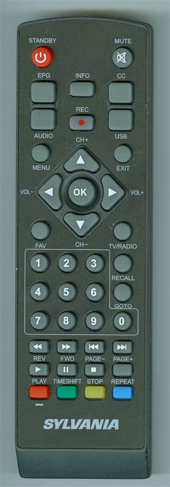 SYLVANIA SPAT102B Genuine OEM original Remote