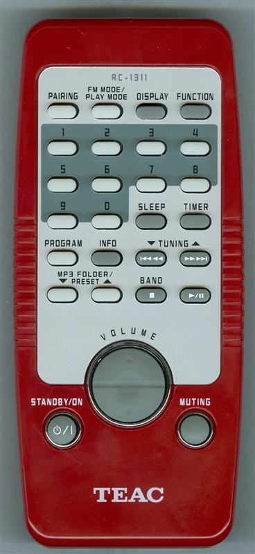 TEAC E02225200A RC-1311 Genuine OEM original Remote