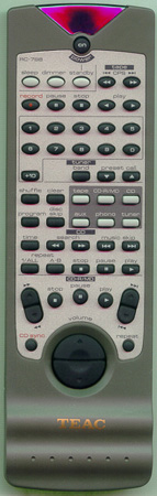 TEAC KARTAGH300EUR RC798 Genuine  OEM original Remote