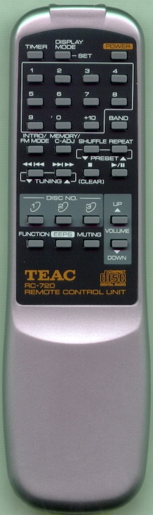 TEAC RC-720 Genuine OEM original Remote