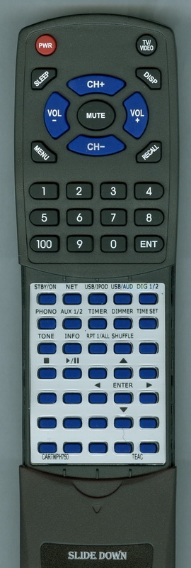 TEAC CARTNP-H750 replacement Redi Remote