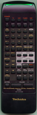 TECHNICS RAK-SA723MH Genuine OEM original Remote