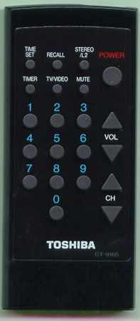 TOSHIBA 23120729 CT-9165 Genuine  OEM original Remote