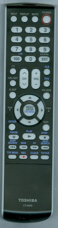 TOSHIBA 75003939 CT8009 Genuine  OEM original Remote