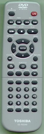 TOSHIBA 79078069 SE-R0049 Genuine OEM original Remote
