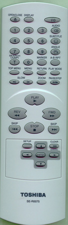 TOSHIBA AD301560 SE-R0075 Genuine  OEM original Remote