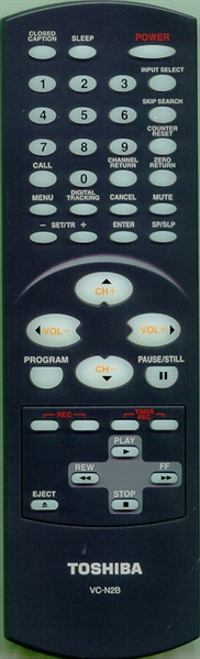 TOSHIBA AD301651 VC-N2B Genuine  OEM original Remote