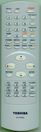 TOSHIBA AD301799 DCFN20S Genuine  OEM original Remote