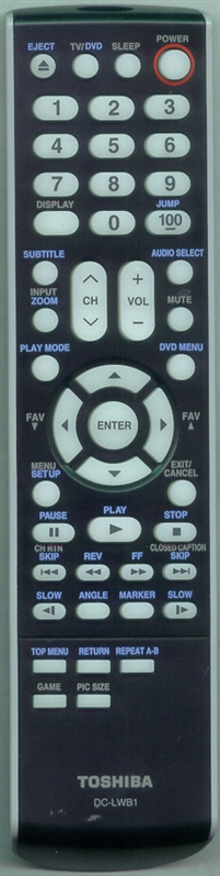 TOSHIBA AE007781DC-LWB1 Genuine  OEM original Remote