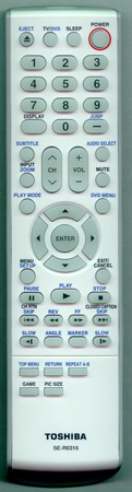 TOSHIBA AE009657 SE-R0316 Genuine  OEM original Remote