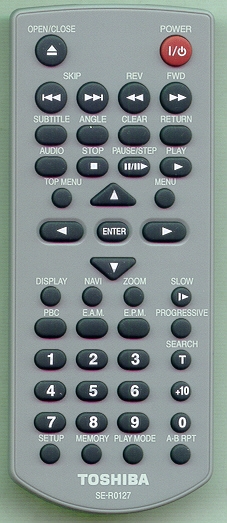 TOSHIBA AH700004 SE-R0127 Refurbished Genuine OEM Original Remote