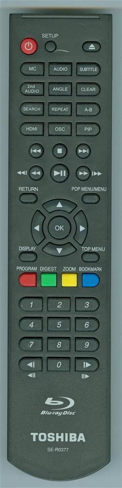 TOSHIBA AH802653 SE-R0377 Genuine  OEM original Remote