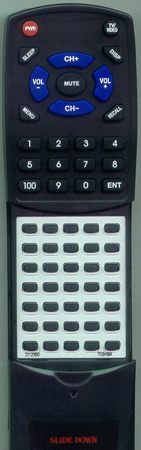 TOSHIBA 23120890 CT-924 replacement Redi Remote