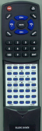 TOSHIBA 23306504 CT90164 replacement Redi Remote