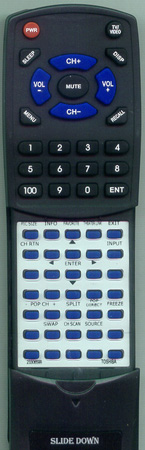 TOSHIBA 23306599 CT90164 replacement Redi Remote