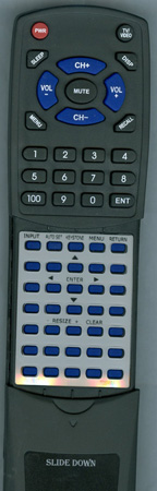 TOSHIBA 75005557 CT90270 replacement Redi Remote