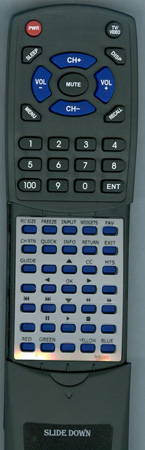 TOSHIBA 75017769 CT-90343 replacement Redi Remote