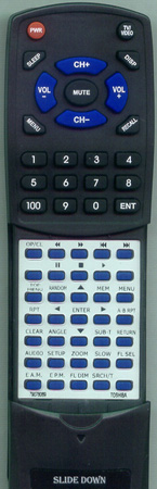 TOSHIBA 79078069 SE-R0049 replacement Redi Remote