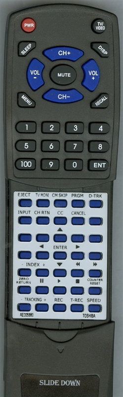 TOSHIBA AE005860 replacement Redi Remote