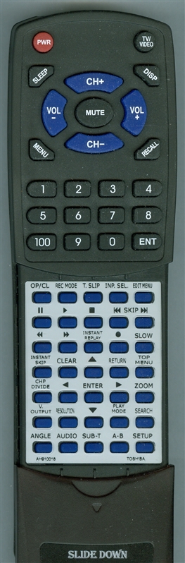 TOSHIBA AH910018 SE-R0218 replacement Redi Remote