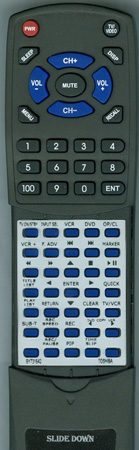 TOSHIBA BY731642 SE-R0152 replacement Redi Remote