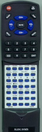 TOSHIBA BZ614129 replacement Redi Remote