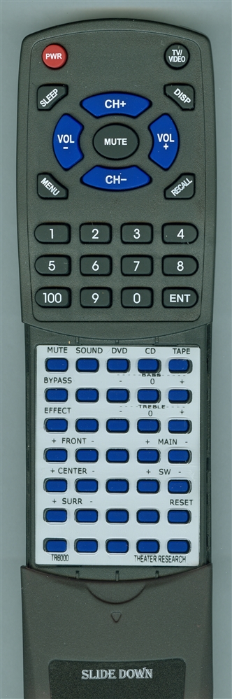 THEATER RESEARCH TR6000 RC-H308 replacement Redi Remote